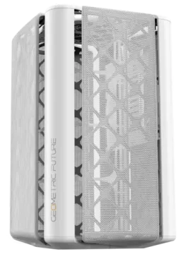 GEOMETRIC FUTURE Компьютерный корпус Geometric Future Model 2 The Ark White (1AM2AKWT00101) (GF_M2-THE-ARK-WH-MESH)