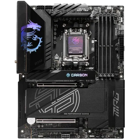 MSI Материнская плата MSI MPG X870E CARBON WIFI