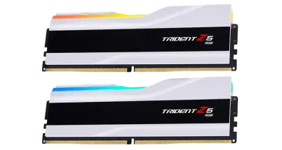 G.SKILL Оперативная память 64 Gb 6000 MHz G.Skill TRIDENT Z5 RGB White (F5-6000J3040G32GX2-TZ5RW)