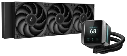 DEEPCOOL Система жидкостного охлаждения для процессора Deepcool MYSTIQUE 360 R-LX750-BKDSNMP-G-1
