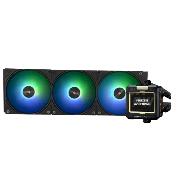 THERMALRIGHT Система жидкостного охлаждения для процессора Thermalright Frozen Warframe 360 ARGB Black (TRFW360AB)