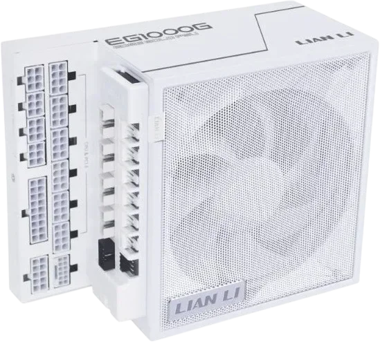 Lian Li Блок питания Lian Li 1000W EG1000G White (G9P.EG1000G.WH00.RU) 16 Pin (PCIe 5.0 Connector Cable Details)