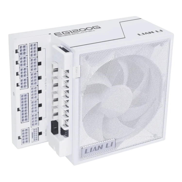 Lian Li Блок питания Lian Li 1200W EG1200G White (G9P.EG1200G.WH00.RU) 16 Pin (PCIe 5.0 Connector Cable Details)