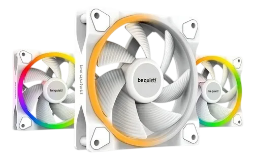 be quiet! Комплект вентиляторов Be Quiet! LIGHT WINGS RGB White BL100