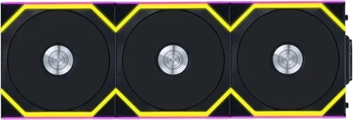 Lian Li Комплект вентиляторов для корпуса Lian Li UNI FAN SL WIRELESS 120 ARGB Black 12SL1W3B (G99.12SL1W3B.R0)