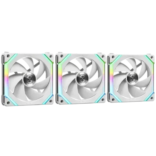 Lian Li Комплект вентиляторов для корпуса Lian Li UNI FAN SL120 V2 ARGB White (G99.12SLV23W.R0)