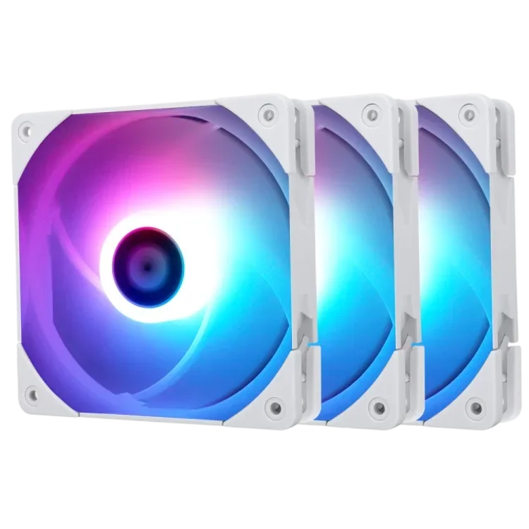 THERMALRIGHT Комплект вентиляторов для корпуса Thermalright TL-C12CW-S ARGB White (TRTLC12CWS.3P)