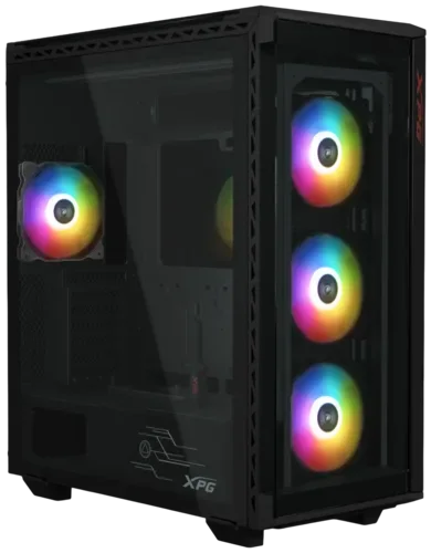ADATA XPG Компьютерный корпус ADATA XPG BATTLECRUISER II ST RGB Black (BATTLECRUISERIIST-BKCWW) 