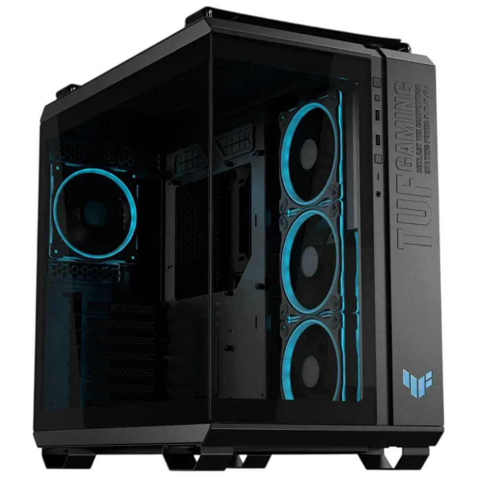 ASUS Компьютерный корпус ASUS TUF GAMING GT502 HORIZON TG ARGB Black (90DC0090-B19020)