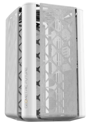 GEOMETRIC FUTURE Компьютерный корпус Geometric Future Model 2 The Ark White (1AM2AKWT00101) (GF_M2-THE-ARK-WH-MESH)