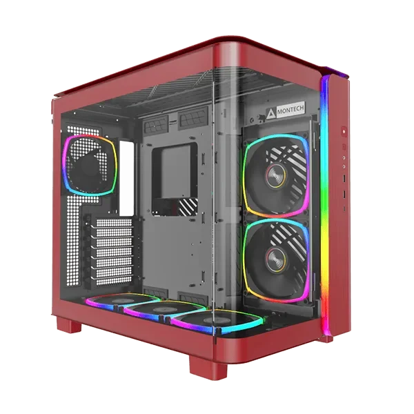 MONTECH Компьютерный корпус Montech KING 95 PRO ARGB Red (MNT-K95P-R)