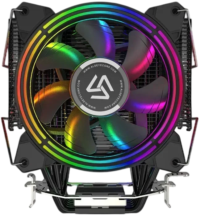 ALSEYE Кулер для процессора ALSEYE H120D V2 TDP 200W RGB, RTL