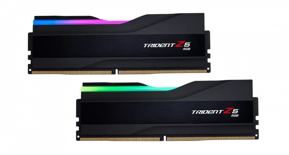 G.SKILL Оперативная память 128 Gb 6000 MHz G.Skill TRIDENT Z5 RGB Black (F5-6000J3444F64GX2-TZ5RK)