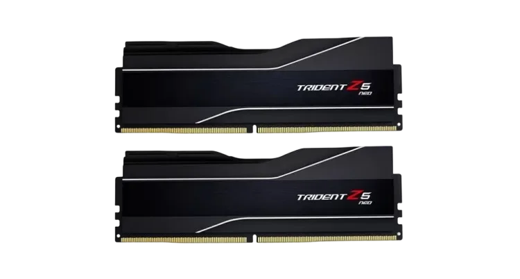 G.SKILL Оперативная память 32 Gb 6000 MHz G.Skill TRIDENT Z5 NEO Black (F5-6000J3636F16GX2-TZ5N)