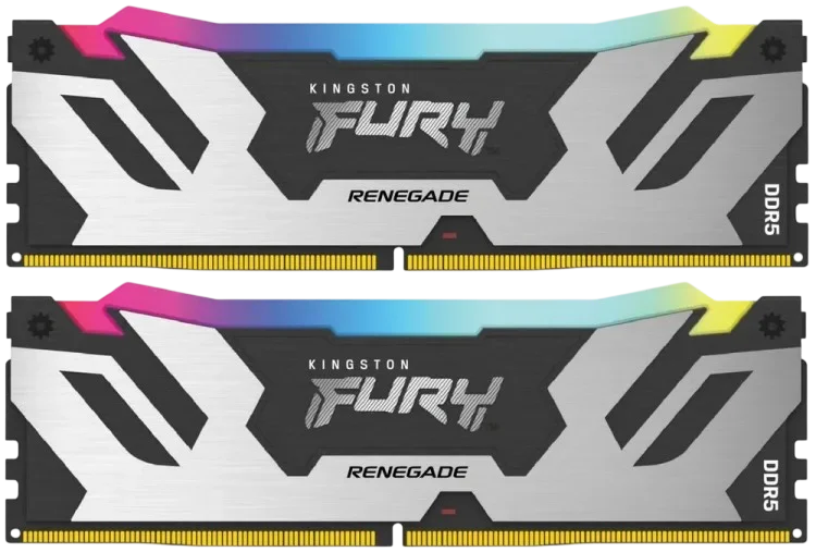 KINGSTON Оперативная память 32 Gb 6400 MHz Kingston FURY Renegade RGB (KF564C32RSAK2-32)