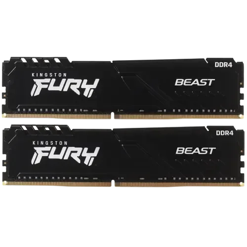 KINGSTON Оперативная память 64 Gb 3600 MHz Kingston FURY Beast Black (KF436C18BBK2/64)