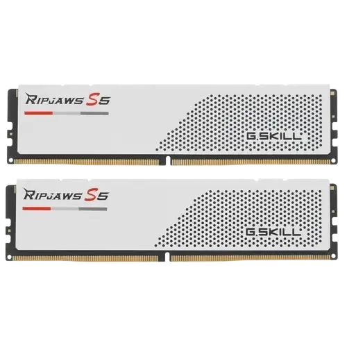 G.SKILL Оперативная память 64 Gb 6000 MHz G.Skill RIPJAWS S5 White (F5-6000J3040G32GX2-RS5W)