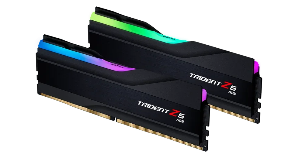 G.SKILL Оперативная память 64 Gb 6400 MHz G.Skill TRIDENT Z5 RGB Black (F5-6400J3239G32GX2-TZ5RK)