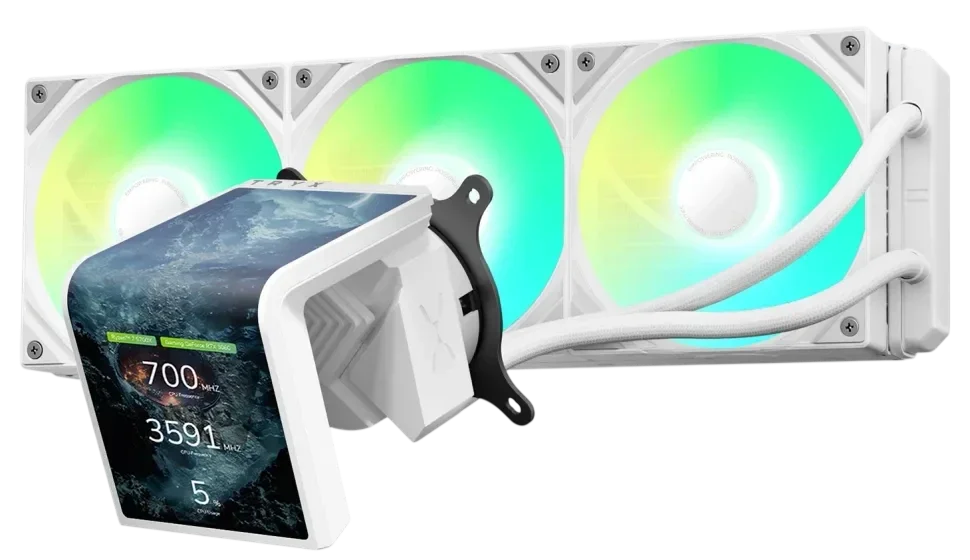 TRYX Система охлаждения TRYX PANORAMA SE ARGB 360 белая