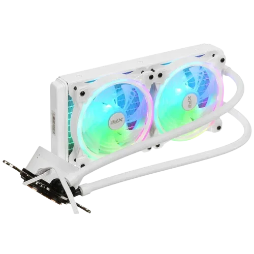 ADATA XPG Система жидкостного охлаждения для процессора ADATA XPG Levante X 240 RGB White LEVANTEX240-WHCWW