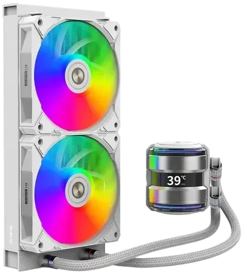ALSEYE Система жидкостного охлаждения для процессора ALSEYE RGB White i240-W