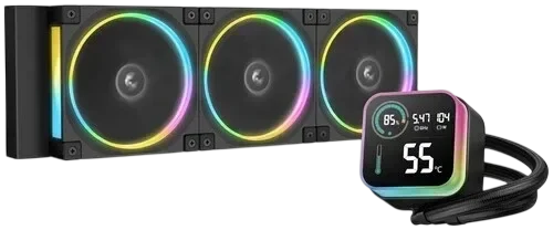 DEEPCOOL Система жидкостного охлаждения для процессора Deepcool LQ360 ULTRA ARGB Black