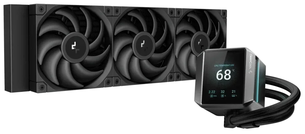 DEEPCOOL Система жидкостного охлаждения для процессора Deepcool MYSTIQUE 360 R-LX750-BKDSNMP-G-1