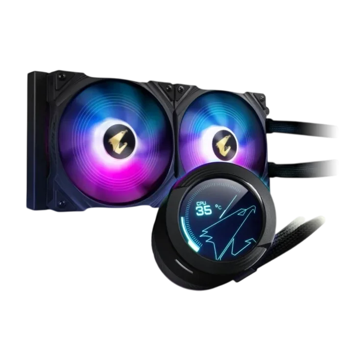 GIGABYTE Система жидкостного охлаждения для процессора Gigabyte AORUS WATERFORCE X 280 GP-AWATERFORCEX280 ARGB