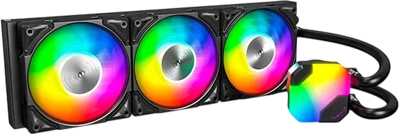 MONTECH Система жидкостного охлаждения для процессора Montech HyperFlow 360 ARGB Black (HYPERFLOW ARGB 360 (B))