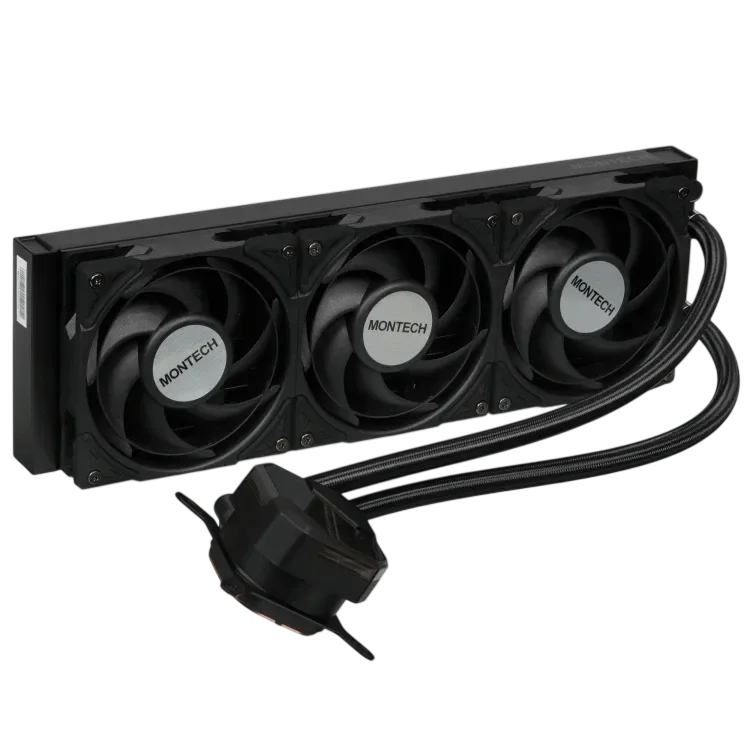 MONTECH Система жидкостного охлаждения для процессора Montech HYPERFLOW SILENT 360 (B) Black