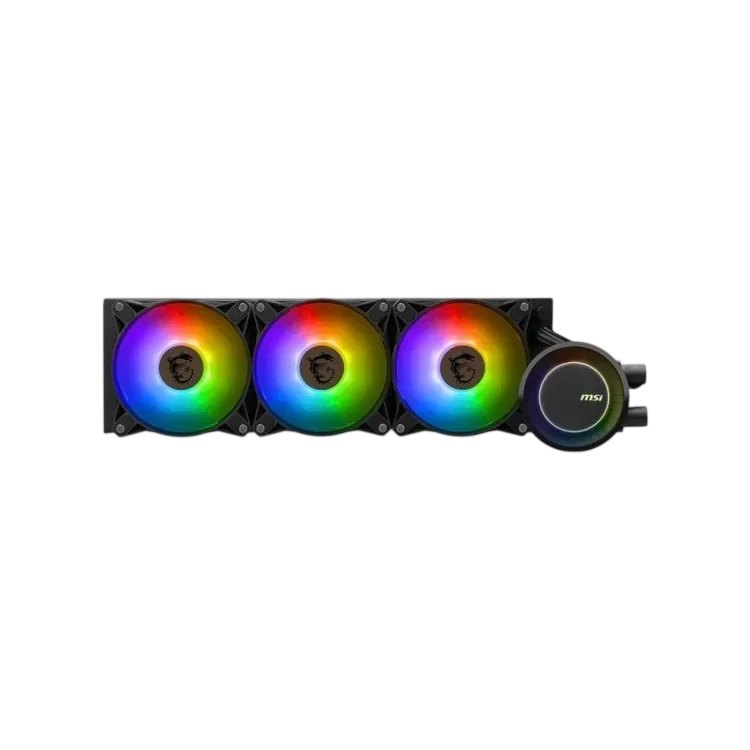 MSI Система жидкостного охлаждения для процессора MSI MAG CORELIQUID E360 ARGB Black (306-7ZW6E51-C24)