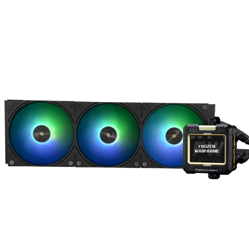 THERMALRIGHT Система жидкостного охлаждения для процессора Thermalright Frozen Warframe 360 ARGB Black (TRFW360AB)