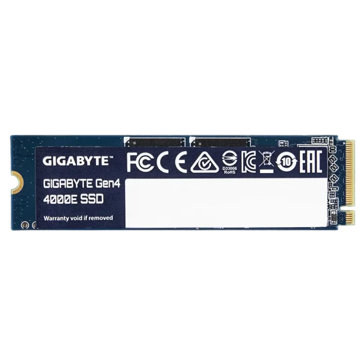 GIGABYTE Твердотельный накопитель Gigabyte 500 Gb Gen4 4000E (G440E500G)