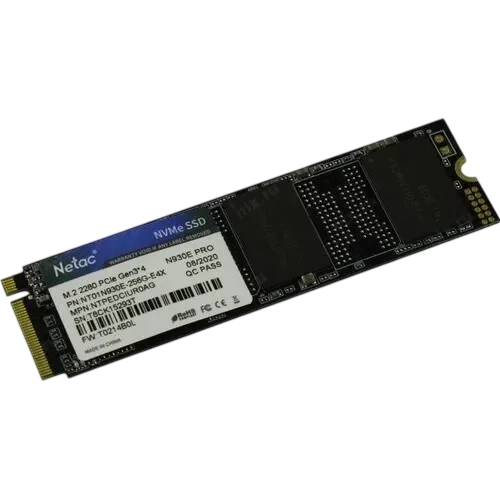 NETAC Твердотельный накопитель NETAC 256 Gb (NT01N930E-256G-E4X)