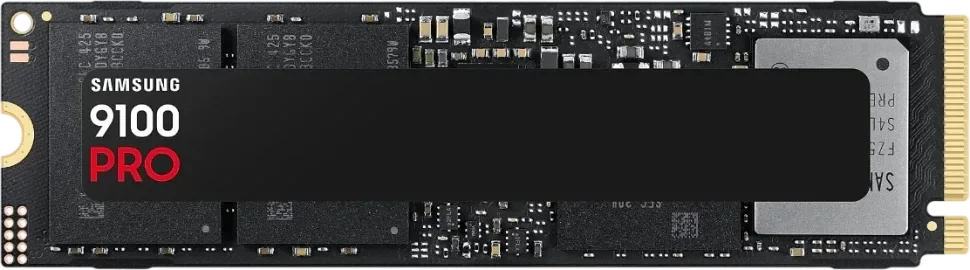 SAMSUNG Твердотельный накопитель Samsung 1000 Gb 9100 PRO (MZ-VAP1T0BW)