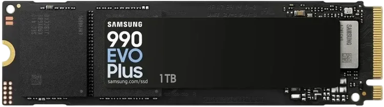 SAMSUNG Твердотельный накопитель Samsung 1000 Gb 990 EVO PLUS (MZ-V9S1T0BW)