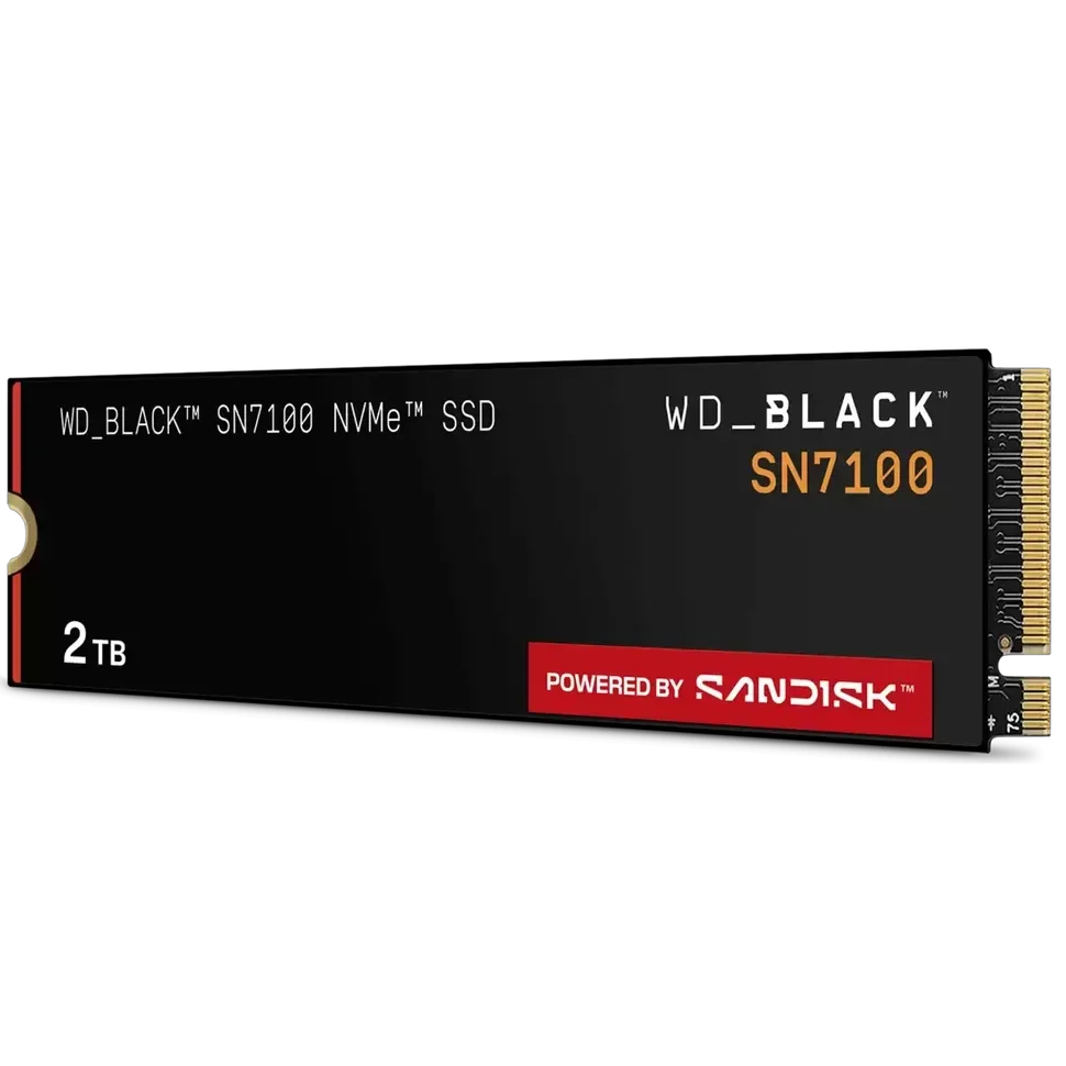 WESTERN DIGITAL Накопитель SSD 2 ТБ SN7100 Black M.2 2280 (WDS200T4X0E)