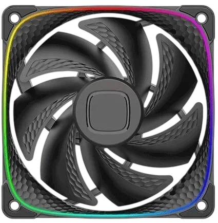 GEOMETRIC FUTURE Вентилятор для корпуса Geometric Future Squama 2503B 5V ARGB Black (1F2503B112001) (GF_SQM-2503B-SP)