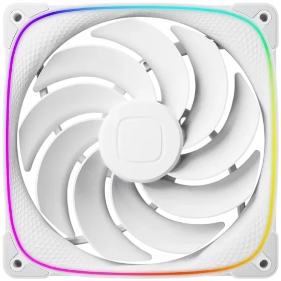 GEOMETRIC FUTURE Вентилятор для корпуса Geometric Future Squama 2503RW-14 Reverse ARGB White (1F2503R114100)