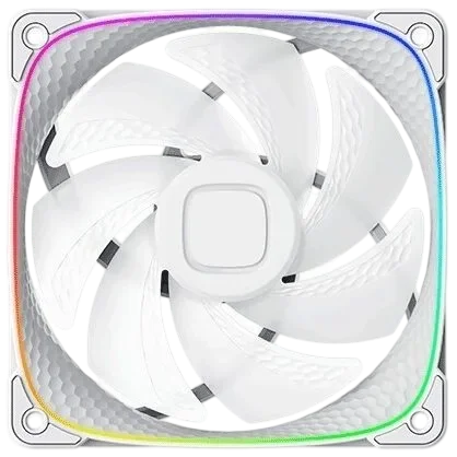 GEOMETRIC FUTURE Вентилятор для корпуса Geometric Future Squama 2503W 5V ARGB White (1F2503W112001) (GF_SQM-2503W-SP)