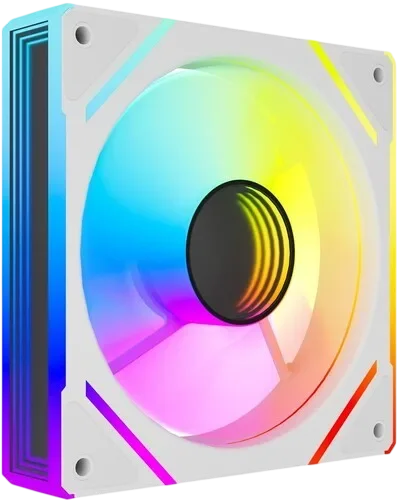 POWERCASE Вентилятор для корпуса Powercase (M61-12W ARGB) White