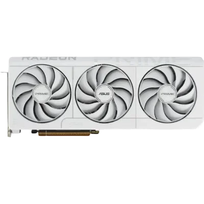 ASUS Видеокарта ASUS (PRIME-RX9070XT-O16G-WHITE) Radeon RX 9070 XT 16GB PRIME OC WHITE (90YV0L75-M0NA00)
