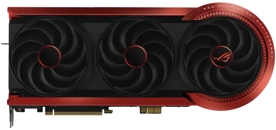 ASUS Видеокарта ASUS (ROG-MATRIX-RTX5090-P32G-30TH) GeForce RTX 5090 32GB ROG MATRIX 30TH (90YV0NF2-M0NM00)