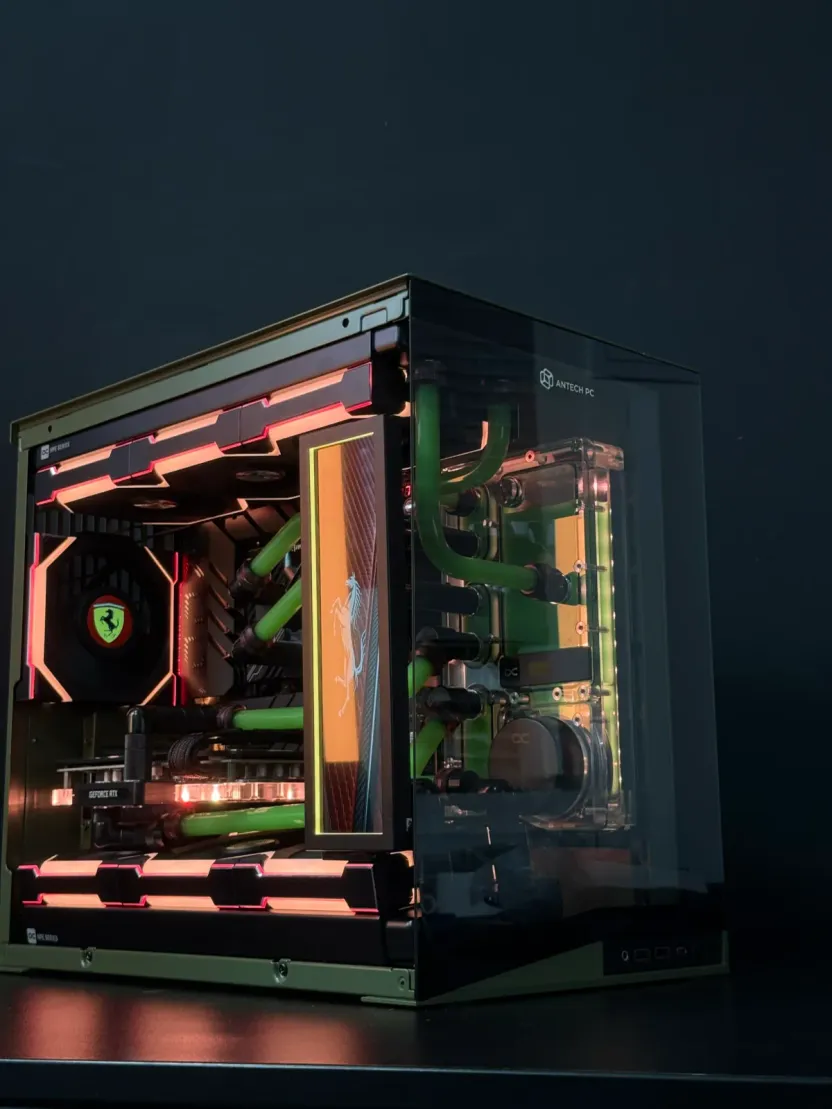 ANTECH PC × Ferrari — сборка ANTECH PC